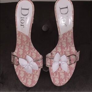 Dior vintage mules!